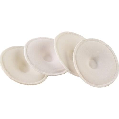 4PCS Washable Breathable Absorbency Breast Pads Anti-overflow Maternity Nursing Pad Baby Feeding Breastfeeding Mom Necessary