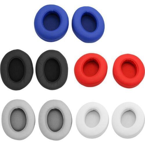 ALLOYSEED 2pcs Soft Foam Protein Leather Headphone Ear Pads Earpads Earmuffs Cushion for Monster Studio 2.0 Wireless Headset