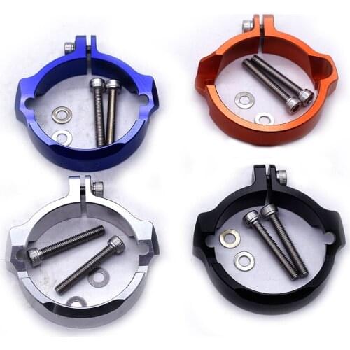 Aluminum Motor Exhaust Flange Guard Tip Muffler Pipe Clamp For 300 SX XC XCW 2020 250 TPI 2017 2018 2019 2020 Husqvarna TE300