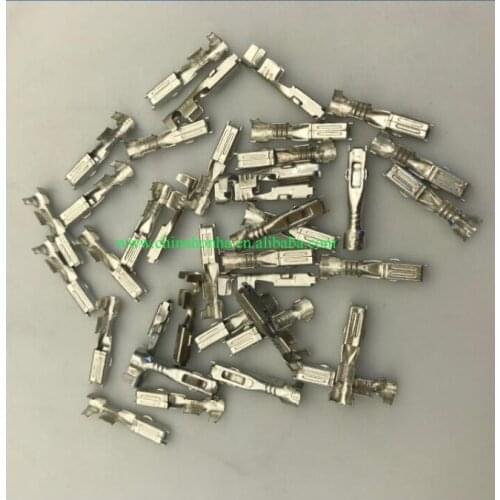 Free shipping 171662-1 100pcs Female Brass pre-tin plated Terminals for TE Tyco Econoseal Connectors 2.3mm Series