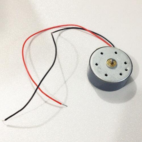 CD DVD Player 2 Pin Connector Motor 12.65x25mm DC 1.5-4.5V 4500RPM