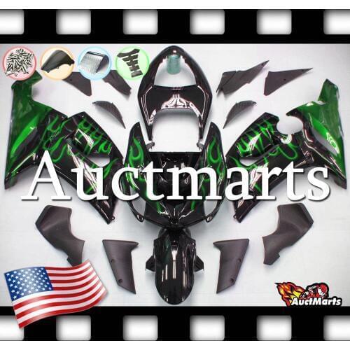For Kawasaki Ninja ZX6R 636 2005 2006 05 06 Injection Mold Fairing Kit (P/N:3b24)
