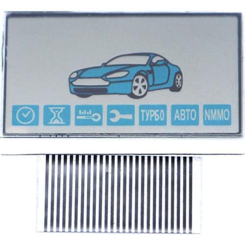 Russian Version A93 Lcd Display Flexible Cable for Starline A93 E90 Remote Controller A93 Lcd Zebra Stripes Car Accessories