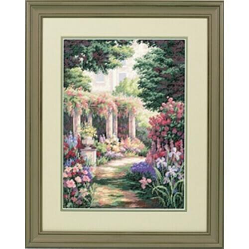 14/16/18/27/28 Gold Collection Beautiful Counted Cross Stitch Kit Floral Retreat Flower Garden Paradise Heaven dim 35079