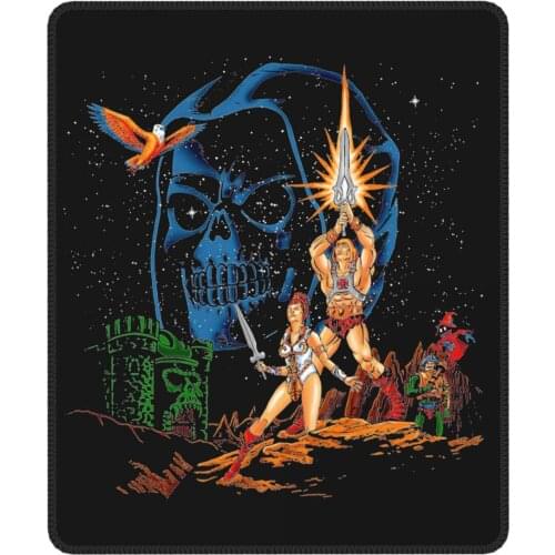 Star Masters He-Man And The Masters Of The Universe Vintage Mouse Pad Lockedge MousePad Rubber PC Table Decoration Cover