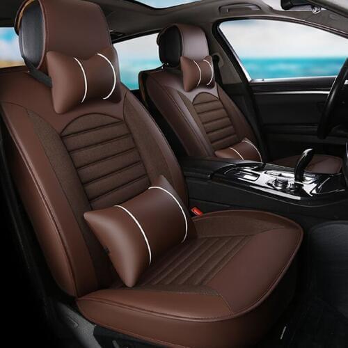 Flax car sear covers for citroen c5 berlingo c4 grand picasso berlingo elysee car seat protector Auto accessories