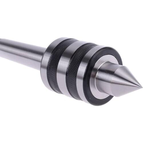 MT2 Live Center Revolving High Precision Medium Turning Tools Metal Work Milling Taper Arbor CNC Lathe Machine 63HF