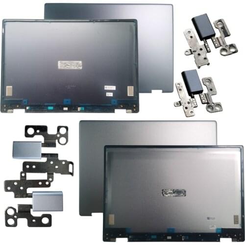 NEW Case cover For Asus VivoBook Flip 14 TP412 TP412U TP412UA touch Series Rear Lid TOP case laptop LCD Back Cover silver