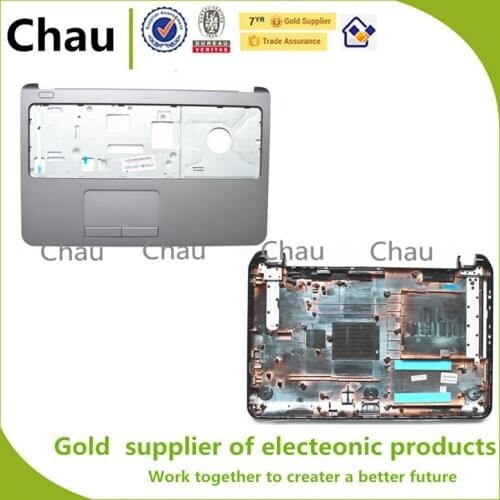 New for HP 250 255 256 G3 15-G 15-H 15-R 15-T 15-Z Palmrest Upper Top Cover Lower Case Bottom Cover Black VGA 749639-001