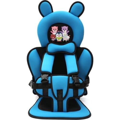 Portable Cartoon Baby Safety Seat For Infants From 6 Months To 12 Years Comfortable Car Child Safety Seat