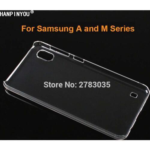 For Samsung Galaxy A50 A80 A51 A71 A10 A30 A40 A60 A70 A90 5G A10e A20e M30s Crystal Invisible Hard PC Cover Clear Glossy Case