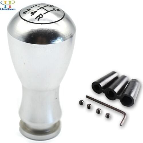 Universal Car Aluminum Manual Gear Stick Gearstick Shift Shifter Lever Knob Alloy aluminum
