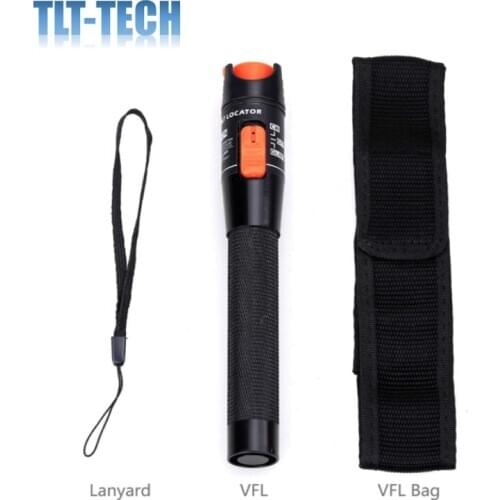 Pen Type Aluminum Alloy 10KM Visual Fault Locator Fiber Optic Cable Tester Meter Universal Connector for CATV Telecommunications