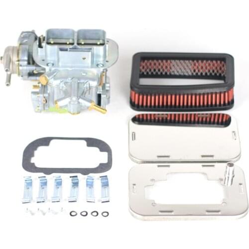 SherryBerg fajs CARB FOR Weber 32/36 DGAV Carburetor Conversion Kit Water Choke Water Choke 2 BARREL + air filter for Toyota