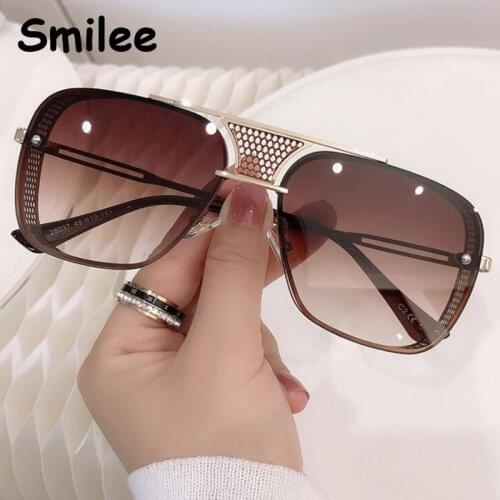 Classic Retro Square Polarized Sunglasses Brand 2021 Vintage Steampunk Sun Glasses Women Unisex Summer Driver Anti Glare Glasses