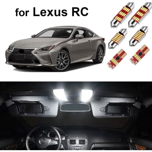 20Pcs Canbus Car Led Interior Light Kit For Lexus RC 2015+ RC-F RC200t RC300 RC350 LED Bulbs No Error