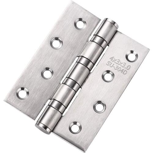 4 inch stainless steel child and mother hinge silent bearing door wooden door without slotting hinge