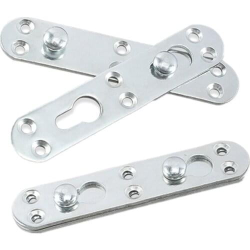 4pcs/set Furniture Wood Bed Hinge Invisible Bed Hanging Buckle Thicken Bed Connection Fastener Brackets Hardware Accessories