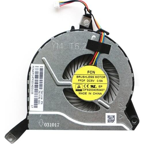 767712-001 773447-001 for HP 14-P 15-P 16-P 17-P 14-V 15-V 16-V 17-V Series CPU Fan