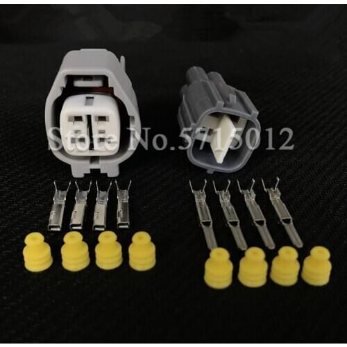 4 Hole 6189-0256 90980-11178 Auto Waterproof O2 Oxygen Sensor Plug Car Electrical Cable Connector