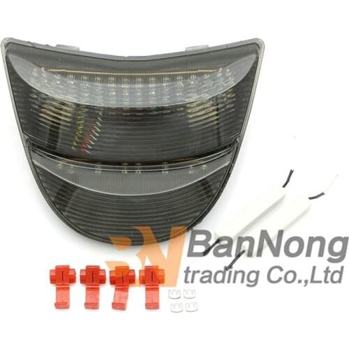 Free Shipping Motorcycle LED Tail Light Integrated Rear Brake Running Lamp Turn Signals For Honda CBR954 CBR 954 2002-2003
