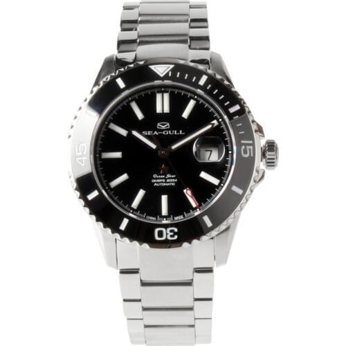 Seagull Ocean Star Upgraded Sport Ceramic Bezel Bell Mechanical Self-Wind Mens Watch swimming Automatic Wristwatch 416.22.1201
