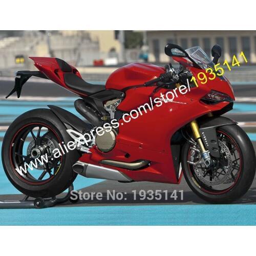 For Ducati 1199 1199S ABS Parts 2012 2015 2016 899 12-16 Full Red Aftermarket Motobike Fairing Kit (Injection molding)