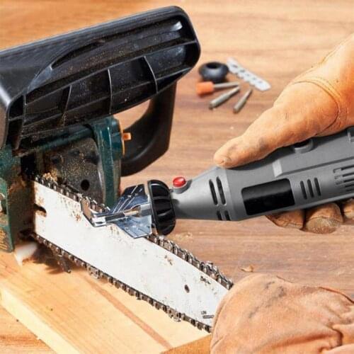 Electric Grinding Drill Metal Polishing Diamond Chainsaw Polishing Sharpener Head Stone File Chain Burr Saw Grinding X7B5