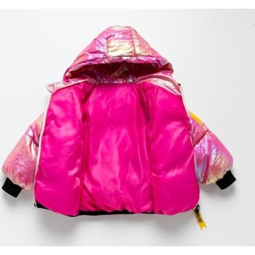 Winter Thicken Kids Jackets for Girls Coats Boys Jackets Plus Cotton Jackets Toddler Hooded Outerwear Infant Children Clothes