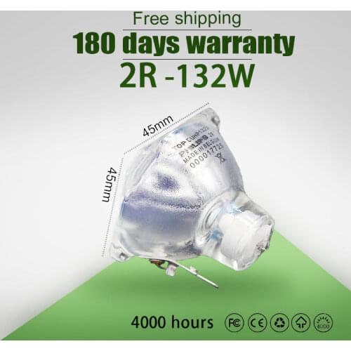 Hot sale Stage light 132W-120W 2R Metal Halide Lamp moving beam lamp 132W-120w beam Platinum Metal Halogen Lamps Follow spot