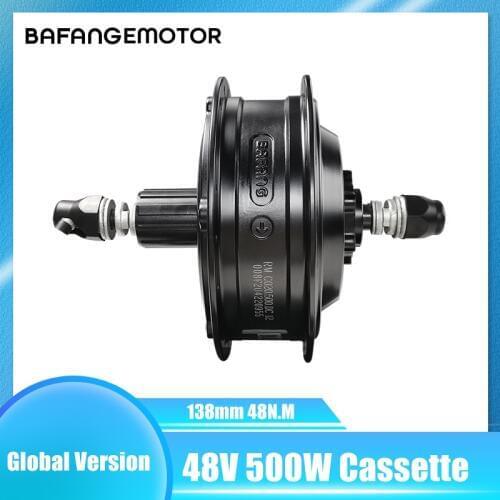 BAFANG Hub Motor 500W Cassette Electric Bike Hub Motor RMG020. 500. DC 8fun Ebike Rear Wheel Hub Motor Mtb 138mm