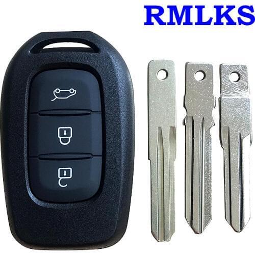 New 3 Buttons Replacement Remote Key Shell Case for Renault 3 Button Remote Key Blank Fob Cover