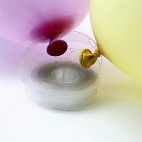 5M Balloon Ach Plastic Balloon Chain for Wedding Decoration Party Birthday Balloons Accessories Holder Backdrop Christmas Decor