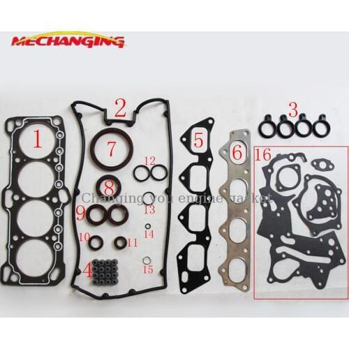 4G63 4G63T For MITSUBISHI ECLIPSE I Or GALANT IV Saloon full set Engine Head Gasket Sets CAR Automotive Spare Parts MD997474