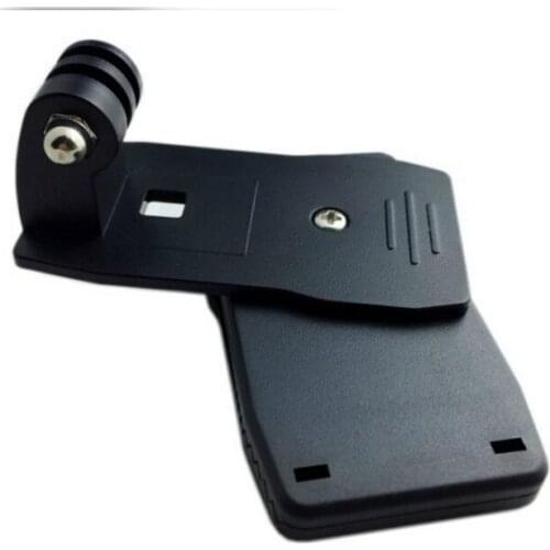 360 Degree Rotary Backpack Hat Clip Clamp Mount for Gopro Hero 5 3 4 Session SJCAM SJ4000 For Xiaomi Yi 4K Go Pro Accessory