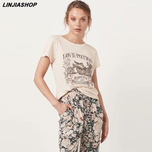 Casual Beige Women Tshirt Cotton Apricot Tees Regular Sleeve Summer Tops Femme Summer Designer Vestidos New Arrivals 2019