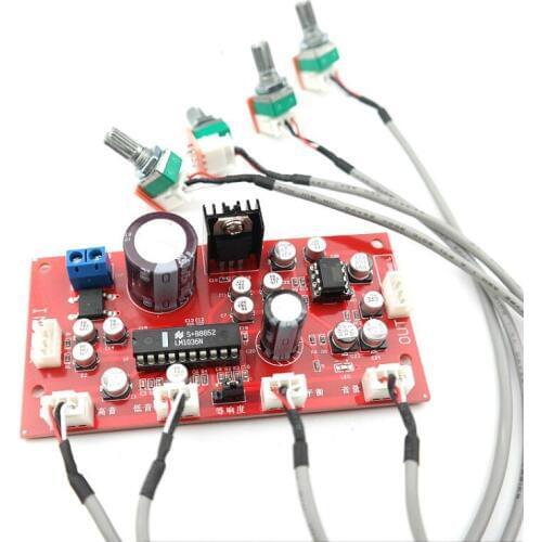 SOTAMIA LM1036 Tone Preamp Amplifier Audio Board Treble Balance Volume Control Adjustment NE5532 OP AMP HIFI Preamplifier