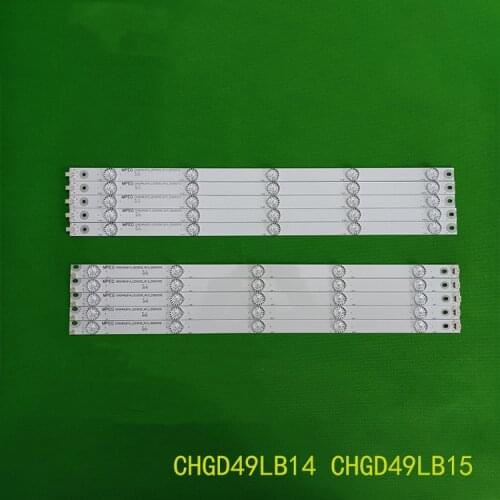 LED Backlight strip 5 lamps For Chang hong 49"TV CHGD49LB14_LED3030_V0.5_20150331 UD49D6000i 49D3700I 49D2000 49U3C 49A1U