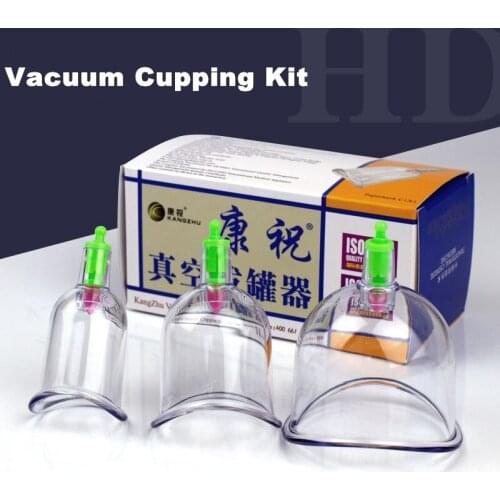 Vacuum Joints Cupping Body Massager Ventosa Suction Cups Jar Set Plastic Vacuum Suction Therapy Cupping Set Cans For Massage
