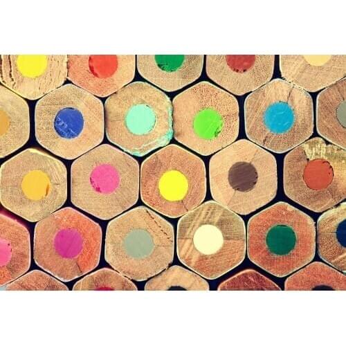 VinylBDS Photo Background Child Photography Backdrops Colourful Wood Wall Backdrop for Kids Fondali Fotografici Per Bambini