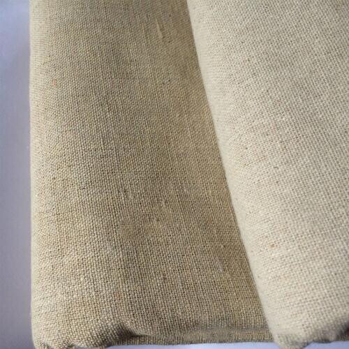 Vintage Patchwork Painting Hemp Cotton Linen Fabric Burlap Sewing Textile Quilting Tilda Diy Organic Fabric Crafts 50-50cm