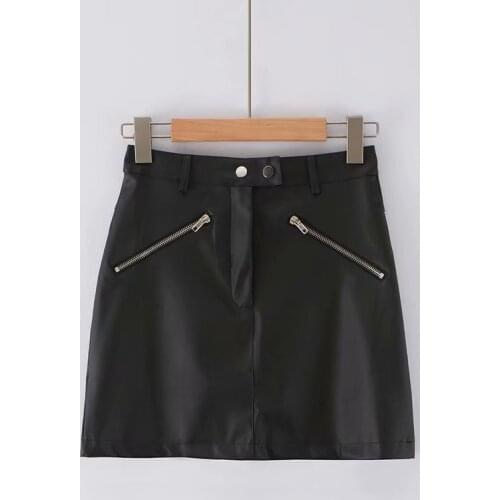 Wholesale 2020 Women Sexy High Waist Neon Green Mini Knitted Skirt Summer Streetwear with Chian Belt Bodycon Short Pencil Skirts