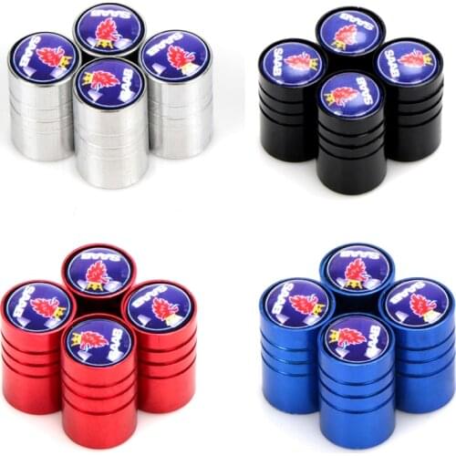 4pcs Car Wheel Tire Valve Caps Tyre Rim Stem Covers Airdust Waterproof For SAAB 9-3 9-5 93 9000 900 9-7 600 99 9-X Car Styling