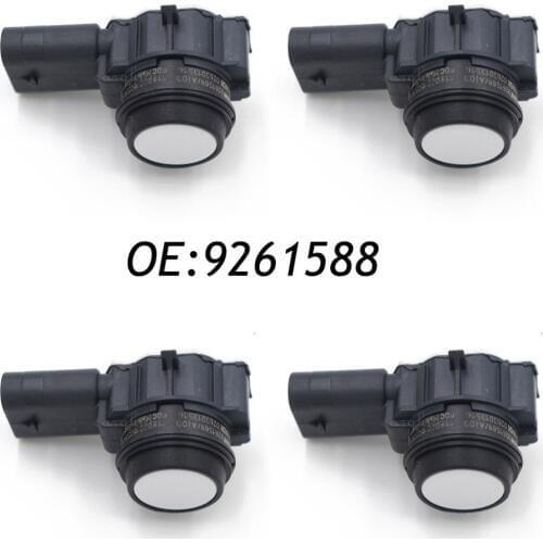 4PCS PDC Parking Sensor for BMW Bumper Reverse Assist Radar White 66209261588 9261588