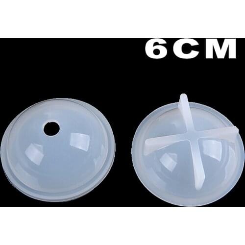 6cm Round Ball Silicone Casting Mold Epoxy Resin Crafts DIY Making Tool Mould Handmade Jewelry Making Findings Tools Supplies