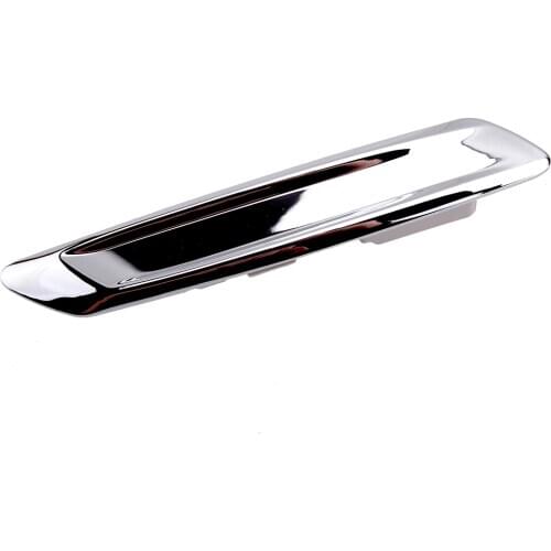 Car 51137336645 ABS Left Chrome Exterior Front Fender Trim Molding Panel Cover Fit for BMW F10 Sedan 2013 2014 2015 2016