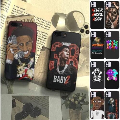 NLE Choppa American Rapper Phone Case Fundas Shell Cover For Iphone 6 6s 7 8 Plus Xr X Xs 11 12 13 Mini Pro Max