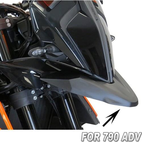 For 790 Adventure ADV 2019 2020 Accessories Motorcycle Front Wheel Fender Beak Nose Cone Guard Extension Cover Cowl Fairing