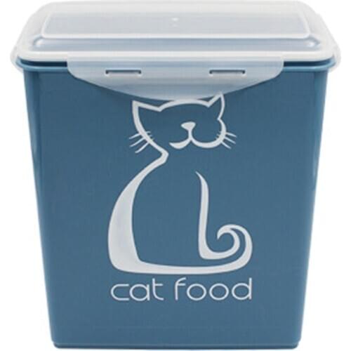 Airtight Dog Cat Food Storage Container Large Capacity Pet Food Sealed Barrel Moistureproof Fresh Food Box