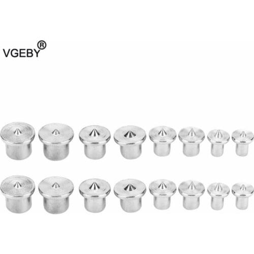 8pcs Woodworking Dowel Centers Tenon Alignment Tools Points Marker Solid Doweling Pins Center Point Set Wood Working 6/8/10/12mm